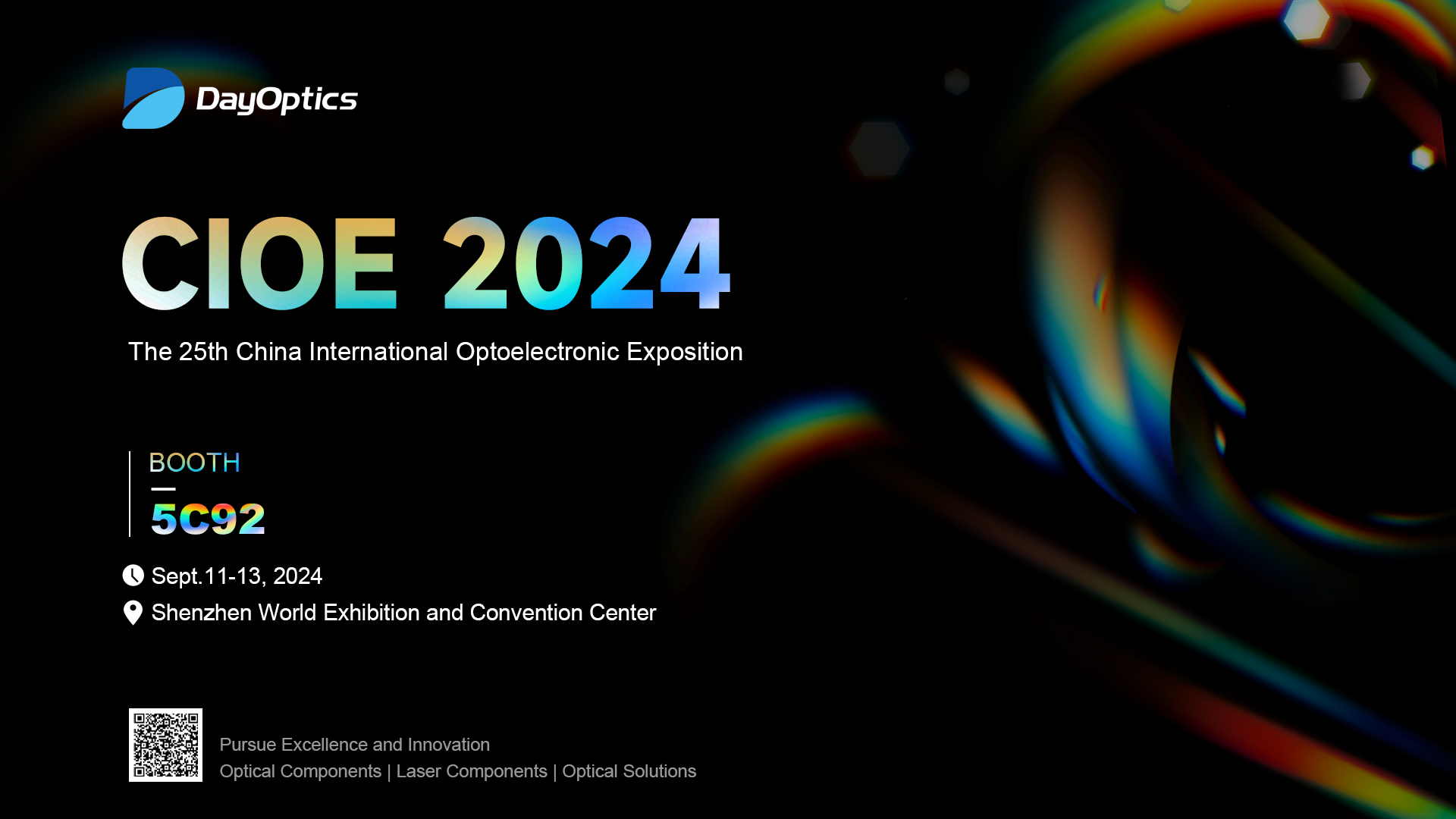 Join us at CIOE2024